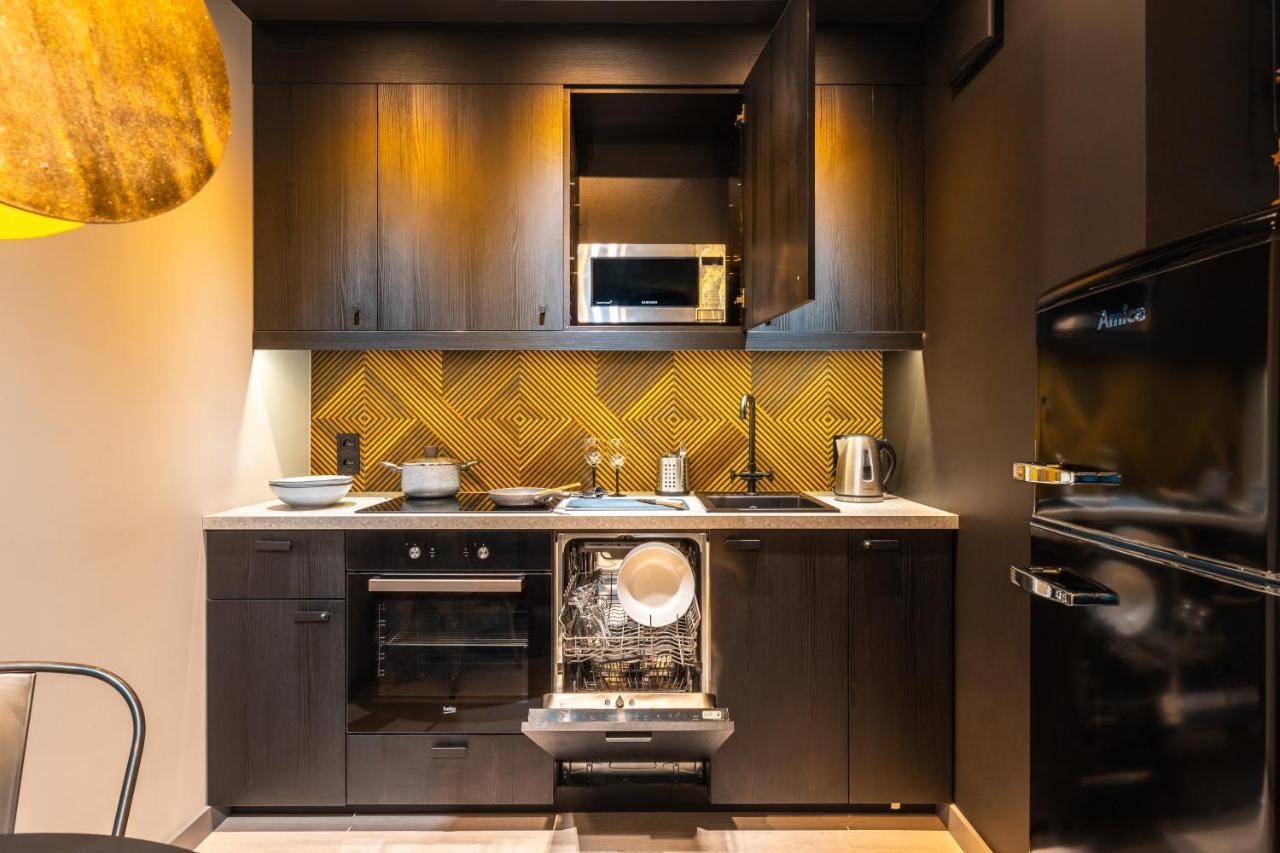 N23 Dwupoziomowy Apartament Lodz Centrum Wi-Fi Klimatyzacja ภายนอก รูปภาพ