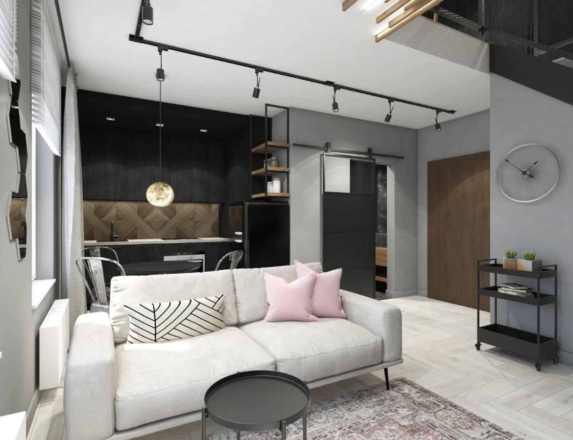 N23 Dwupoziomowy Apartament Lodz Centrum Wi-Fi Klimatyzacja ภายนอก รูปภาพ